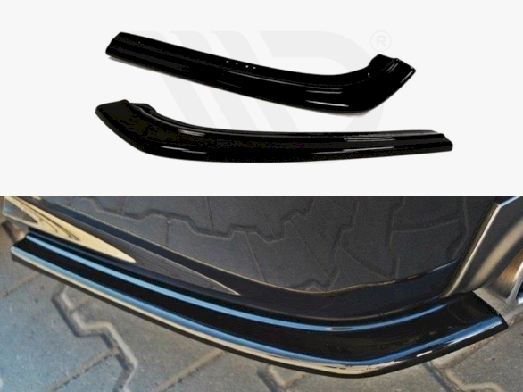 Rear Side Splitters SAAB 9-3 Turbo X (2007-2011) - Carbon Look