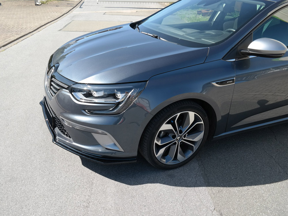 Front Splitter Renault Megane MK4 Gt-line (2016-) - Textured - 4 