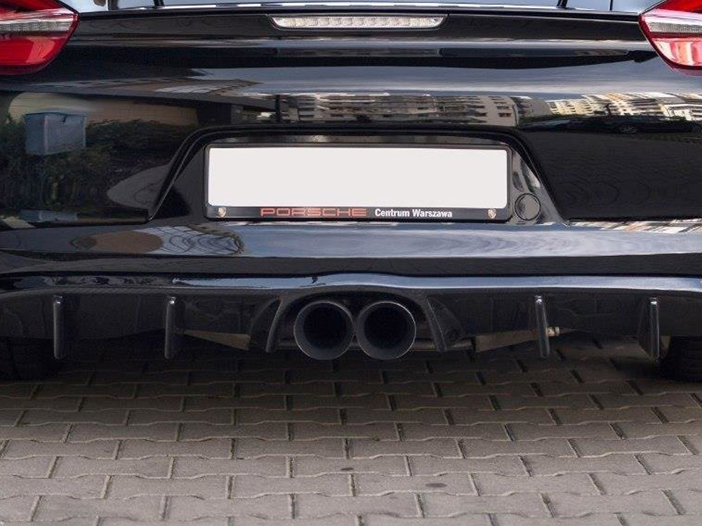 Rear Diffuser Porsche Cayman Mk2 981C (2013-) - 1 