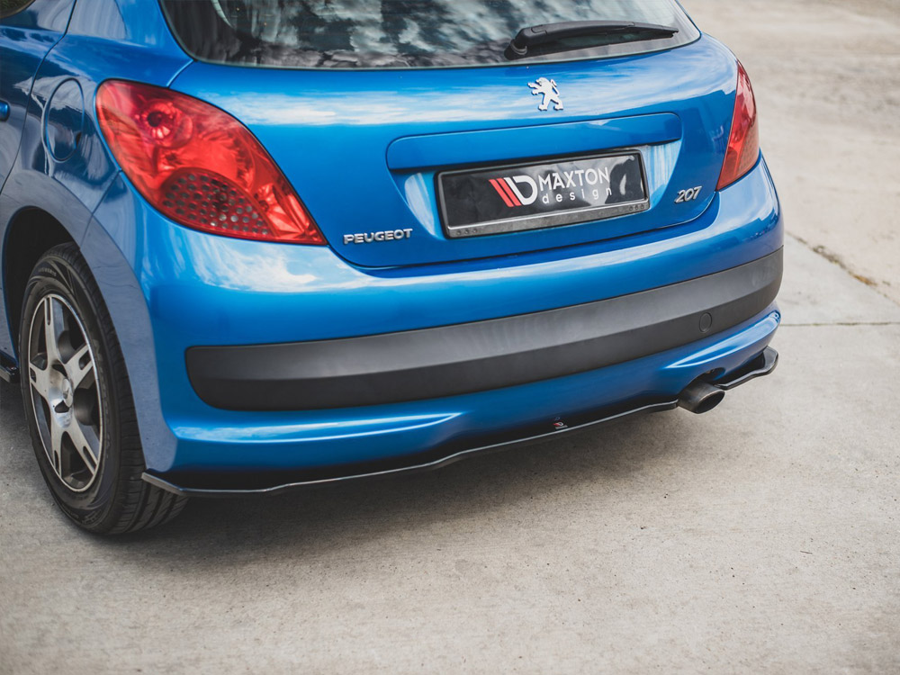 Rear Side Splitters Peugeot 207 Sport (2006-2009) - 4 