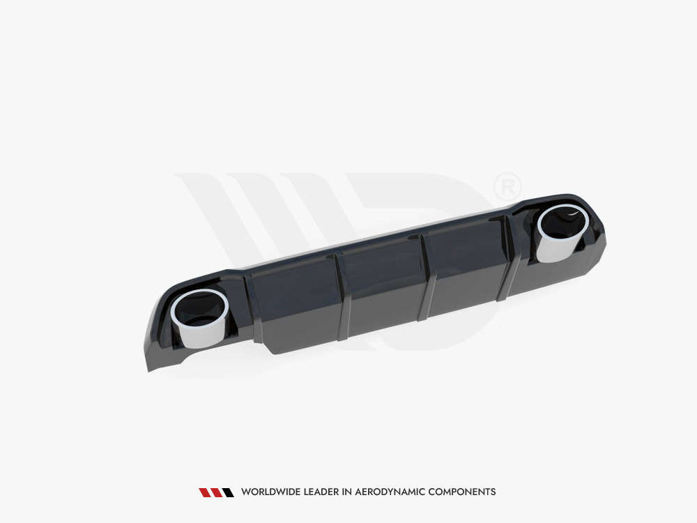 Rear Valance + Exhaust Ends Imitation Peugeot 308 SW Mk2 Facelift - 5 
