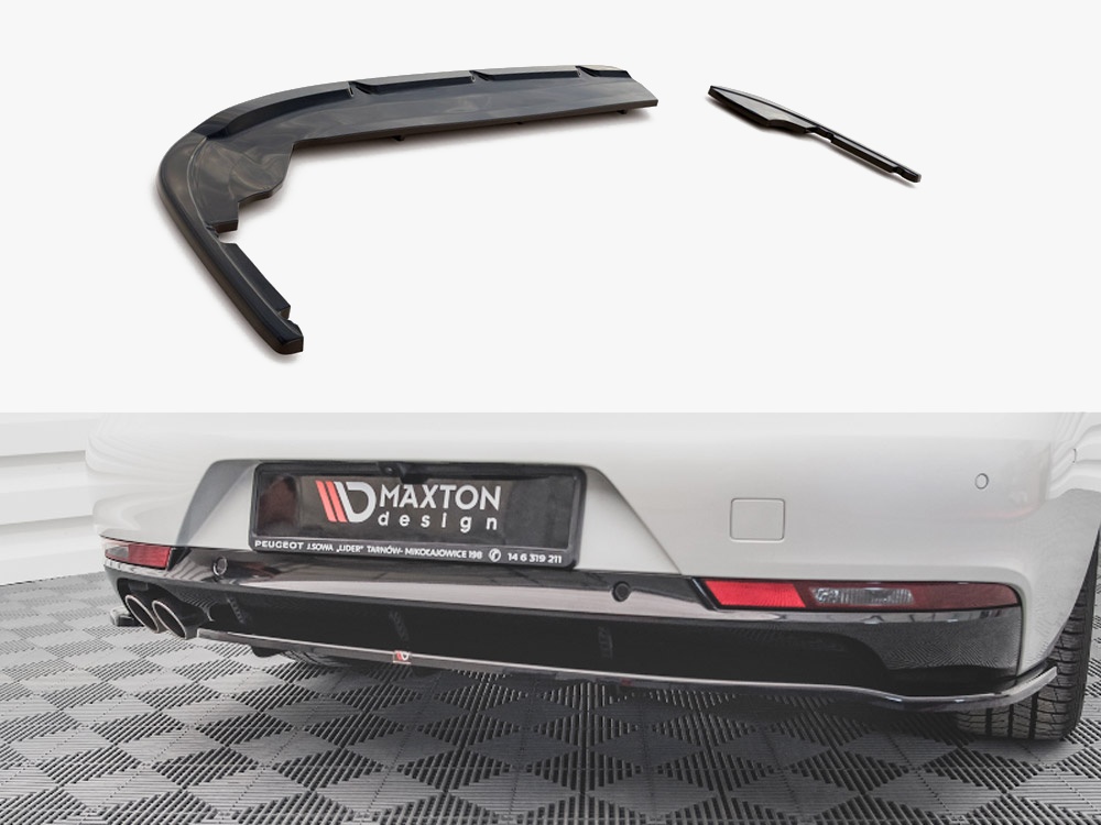 Rear Splitter (Vertical Bars) Peugeot 508 GT-Line Mk2 - 1 
