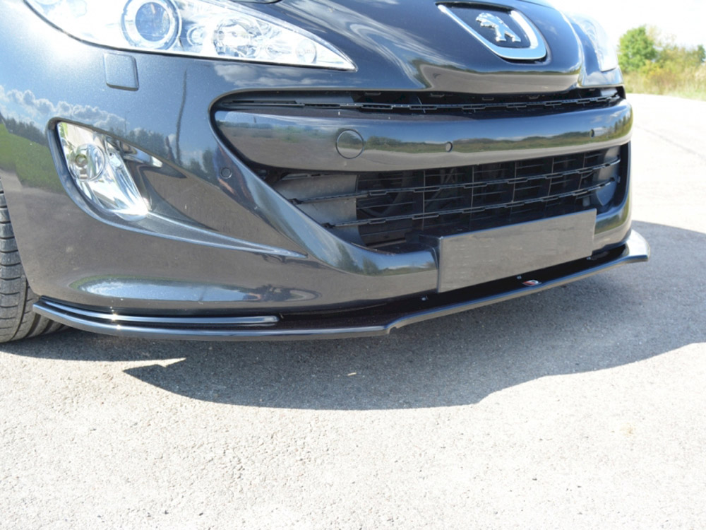 Front Splitter V.2 Peugeot RCZ (2010-2012) - Textured - 3 