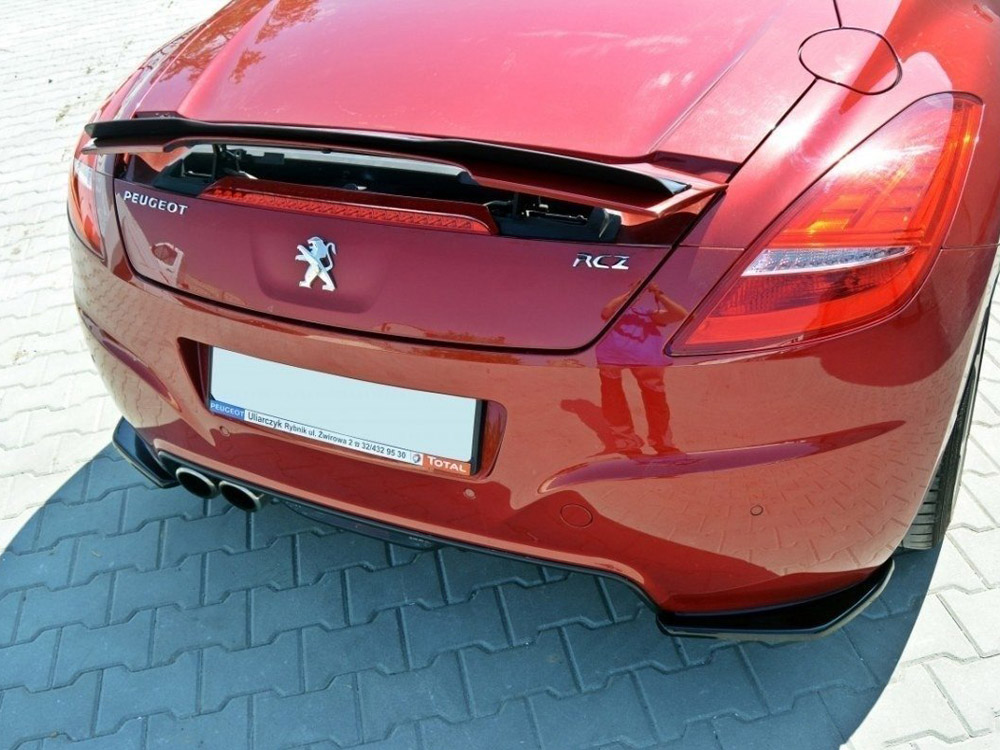 Rear Side Splitters Peugeot RCZ (2010-2012) - 4 