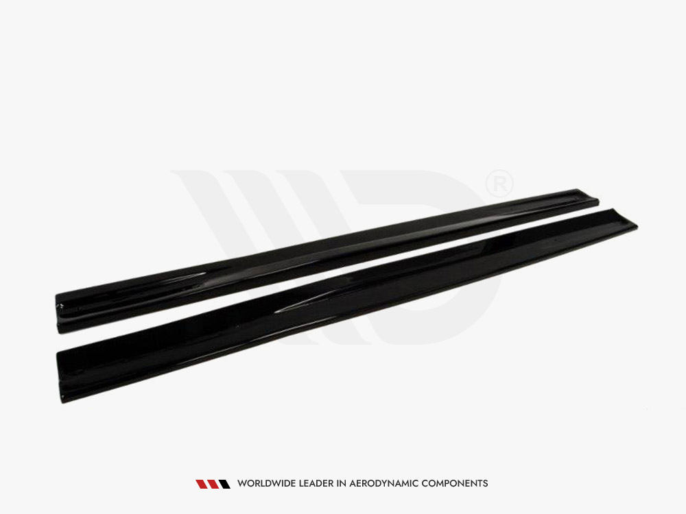 Side Skirts Diffusers Opel Astra H (For OPC / VXR) - 4 