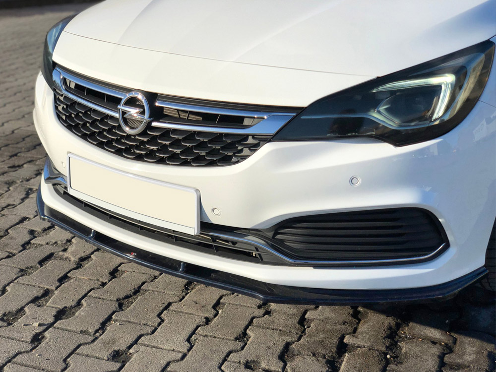 Front Splitter V.1 Opel/vauxhall Astra K Opc-line/vx-line (2015-2019) - 4 