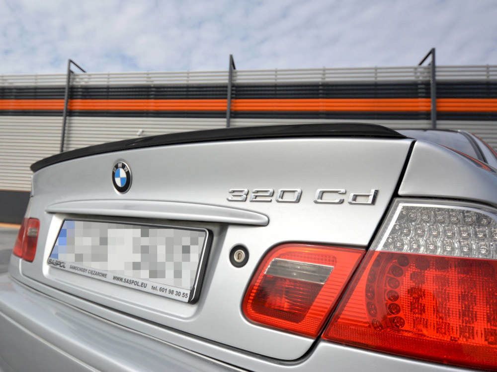 Spoiler Extension CAP Bmw 3 E46 Coupe Pre-facelift Standard (1999-2003) - Textured - 2 