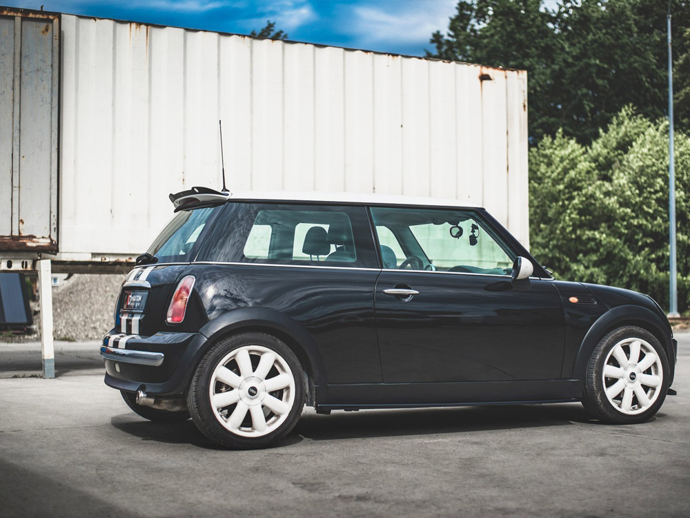 Spoiler CAP Mini Cooper / One R50 - Textured - 2 