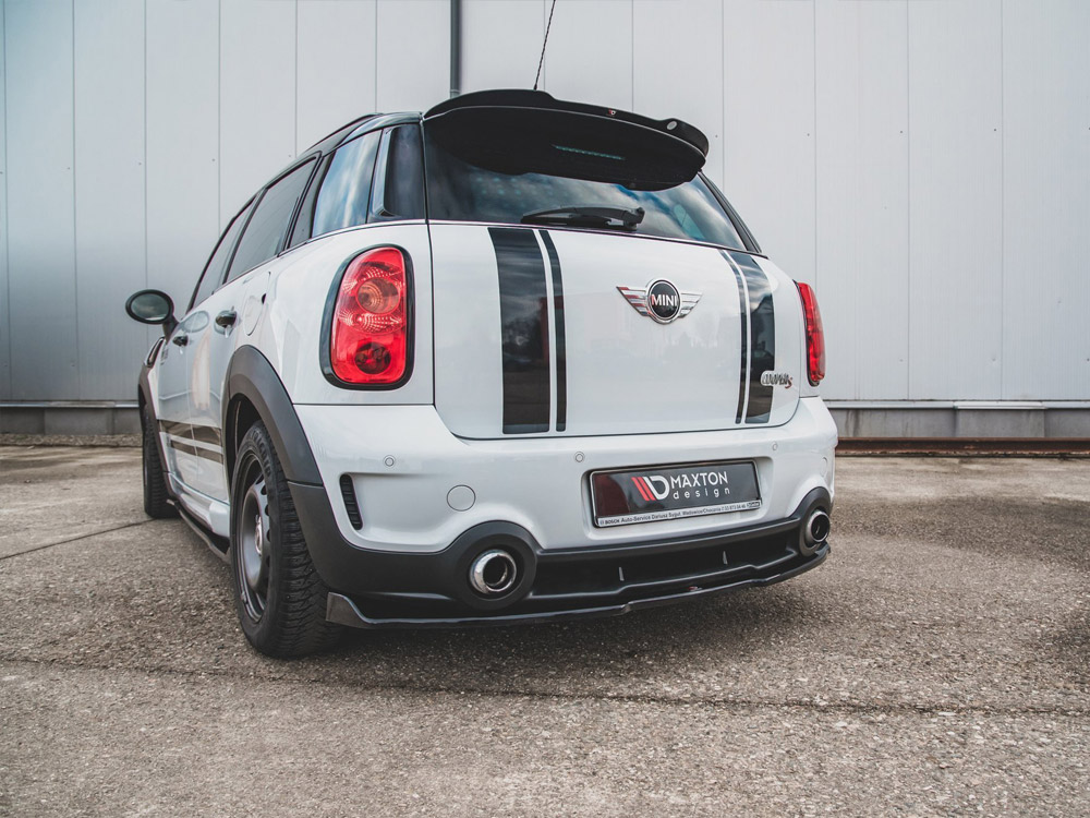Central Rear Splitter Mini Countryman JCW Mk1 - 2 
