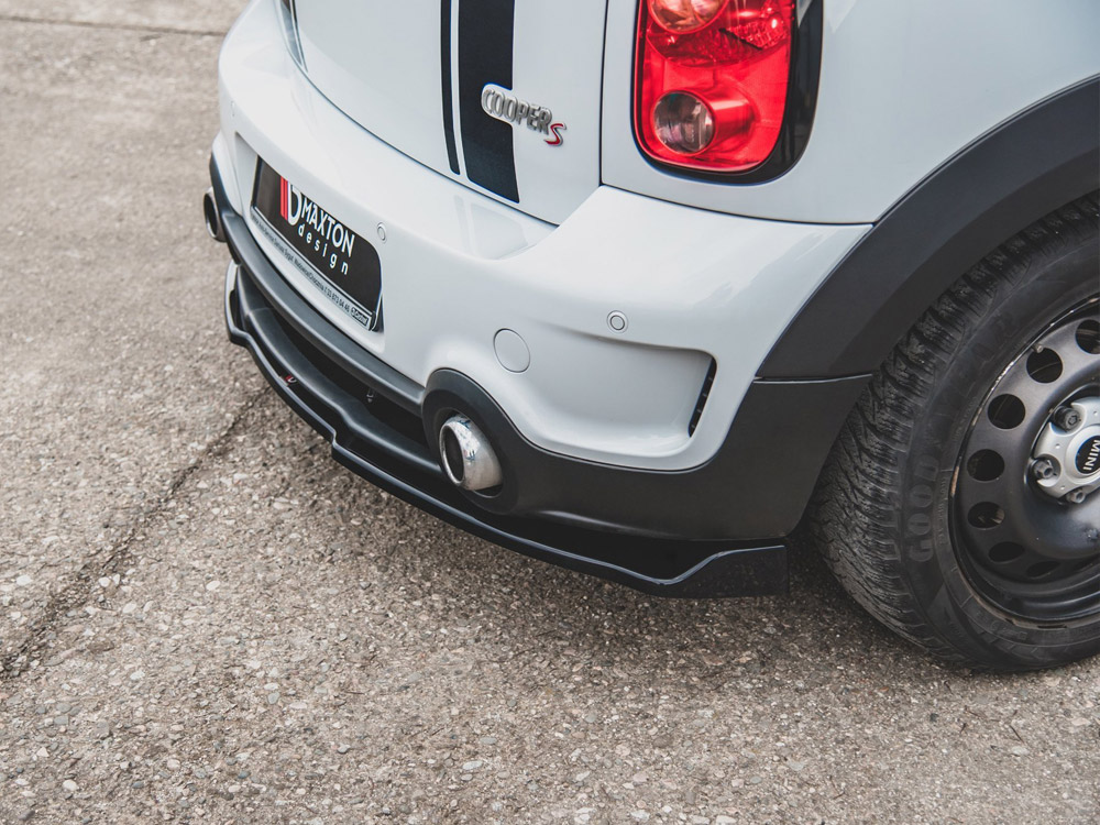 Central Rear Splitter Mini Countryman JCW Mk1 - 3 