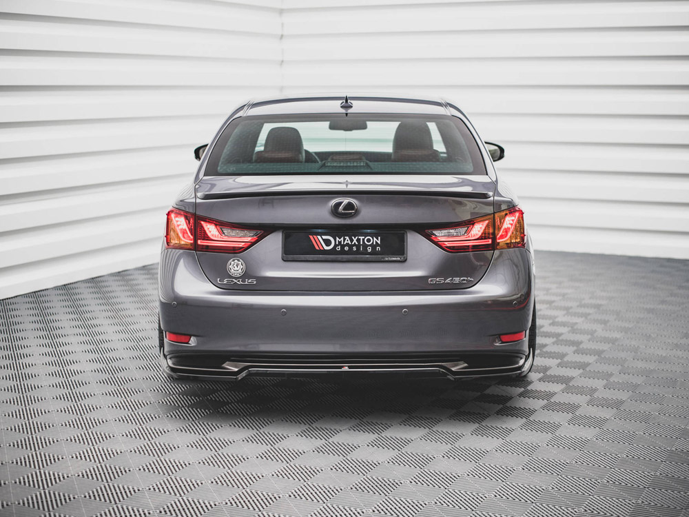 Rear Splitter (Vertical Bars) Lexus GS F Sport Hybrid Mk4 (L10) - 3 