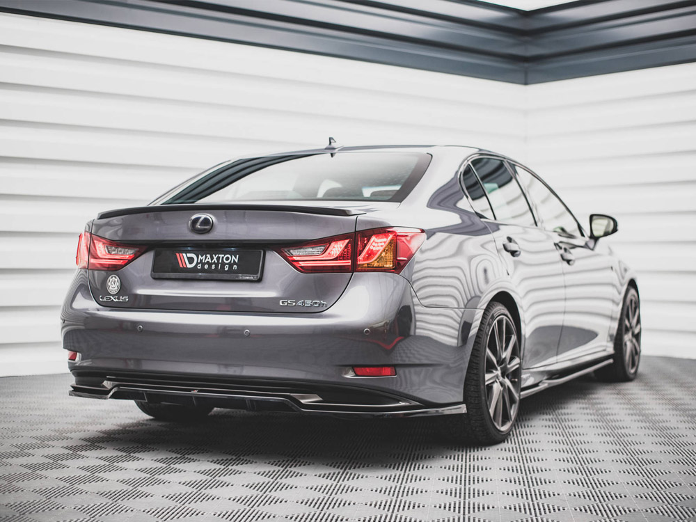 Rear Splitter (Vertical Bars) Lexus GS F Sport Hybrid Mk4 (L10) - 2 