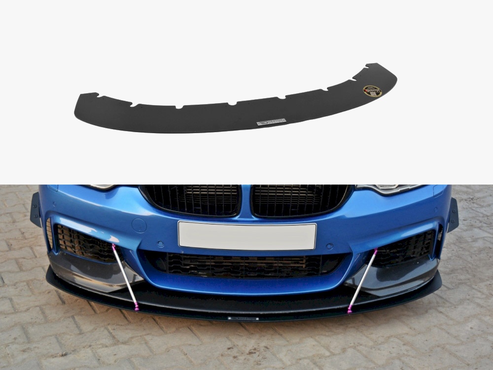 Front Racing Splitter V.3 BMW 4 Coupe / Gran Coupe / Cabrio M-Pack F32 / F36 / F33 - 1 
