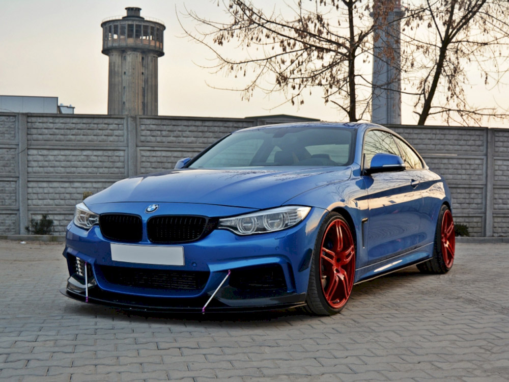 Front Racing Splitter V.3 BMW 4 Coupe / Gran Coupe / Cabrio M-Pack F32 / F36 / F33 - 2 