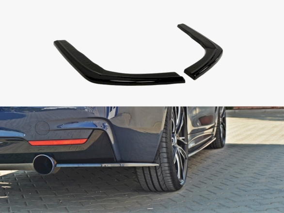 Maxton Design BMW F32 4シリーズ リアサイドスプリッター Rear Side Splitters V.4 BMW 4 Coupe M-Pack F32 | Our Offer