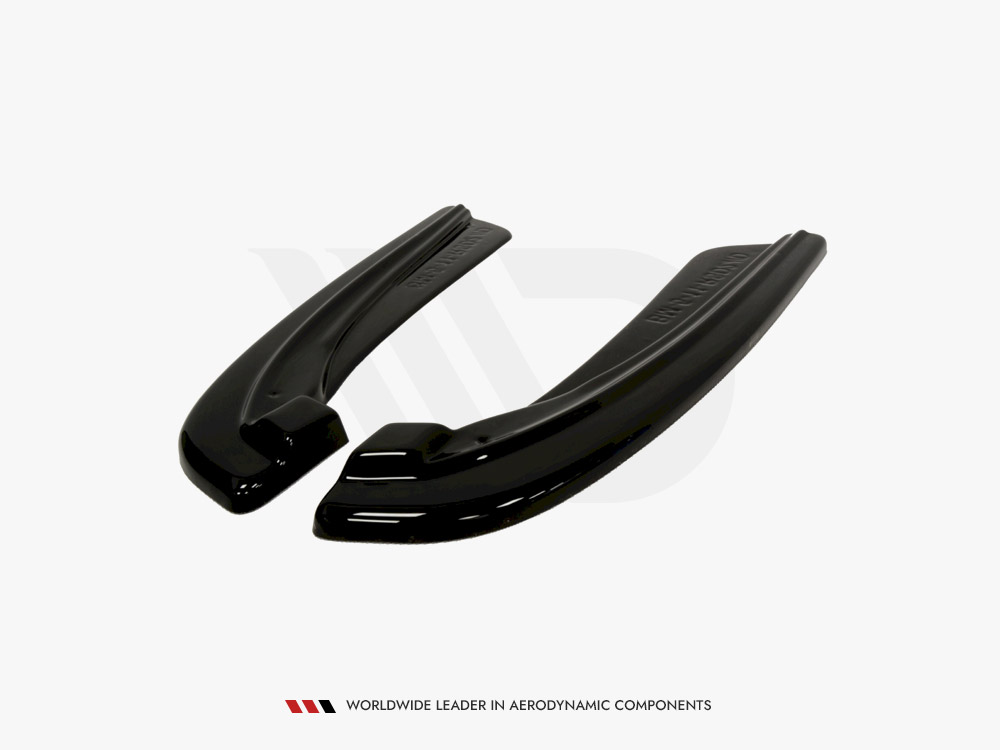 Rear Side Splitters Bmw 5 F11 M-pack (Fits TWO Double Exhaust Ends) - 4 