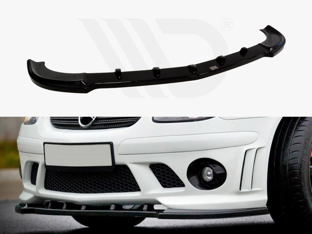 Front Splitter Mercedes SLK R170 For AMG 204 Bumper - 1 