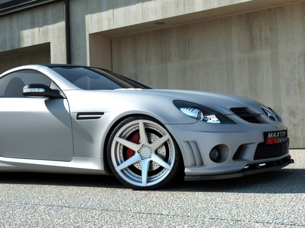 Front Splitter Mercedes SLK R171 (For ME-SLK-R171-AMG204-F1) - 2 