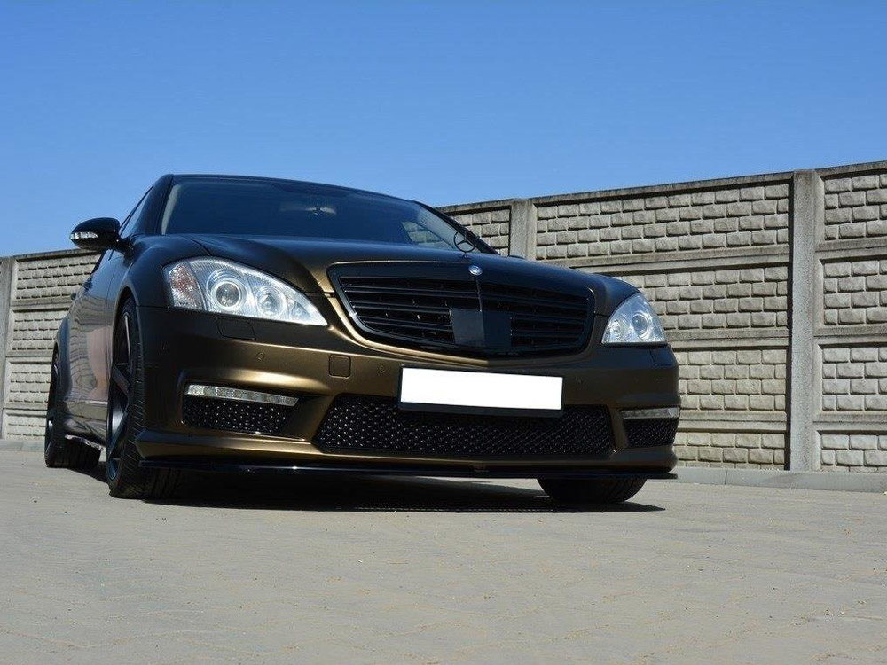 Front Splitter Mercedes S-class W221 AMG - 2 