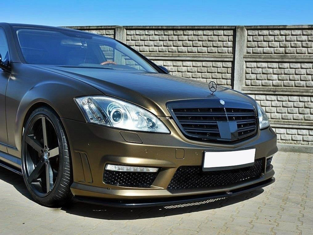 Front Splitter Mercedes S-class W221 AMG - 1 