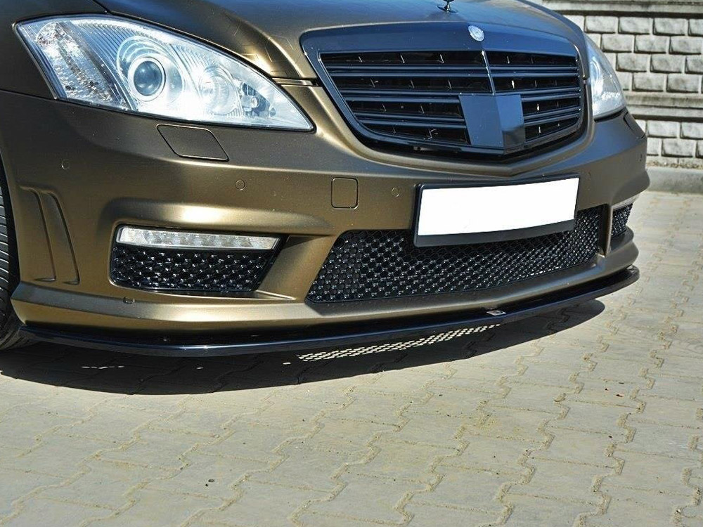 Front Splitter Mercedes S-class W221 AMG - 3 