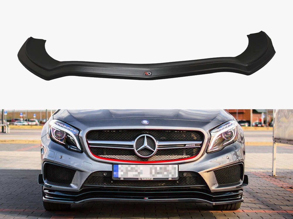 Front Splitter Mercedes-benz GLA 45 AMG SUV (X156) Pre-facelift (2014-2017) - 1 