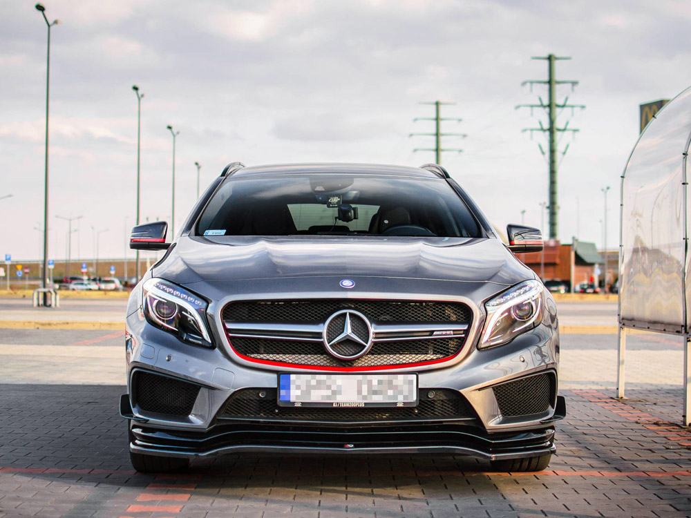 Front Splitter Mercedes-benz GLA 45 AMG SUV (X156) Pre-facelift (2014-2017) - 2 
