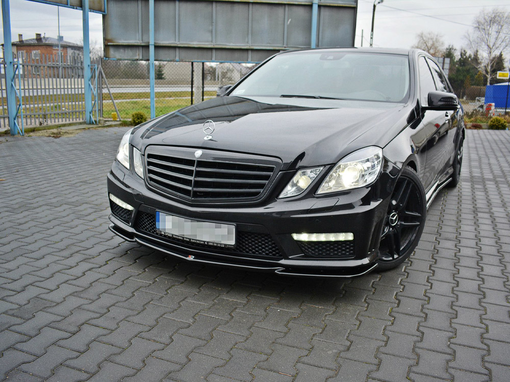 Front Splitter Mercedes E-class 212 63 AMG (2009-2012) - 2 