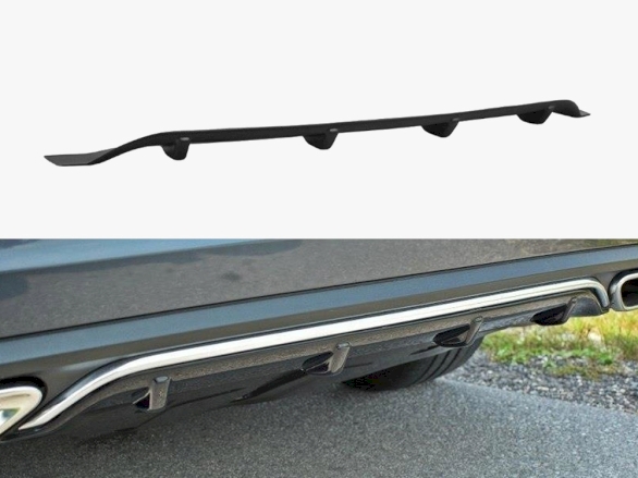 Rear Valance Mercedes - Benz E Coupe / Cabrio C207 Facelift / A207 Facelit - Textured