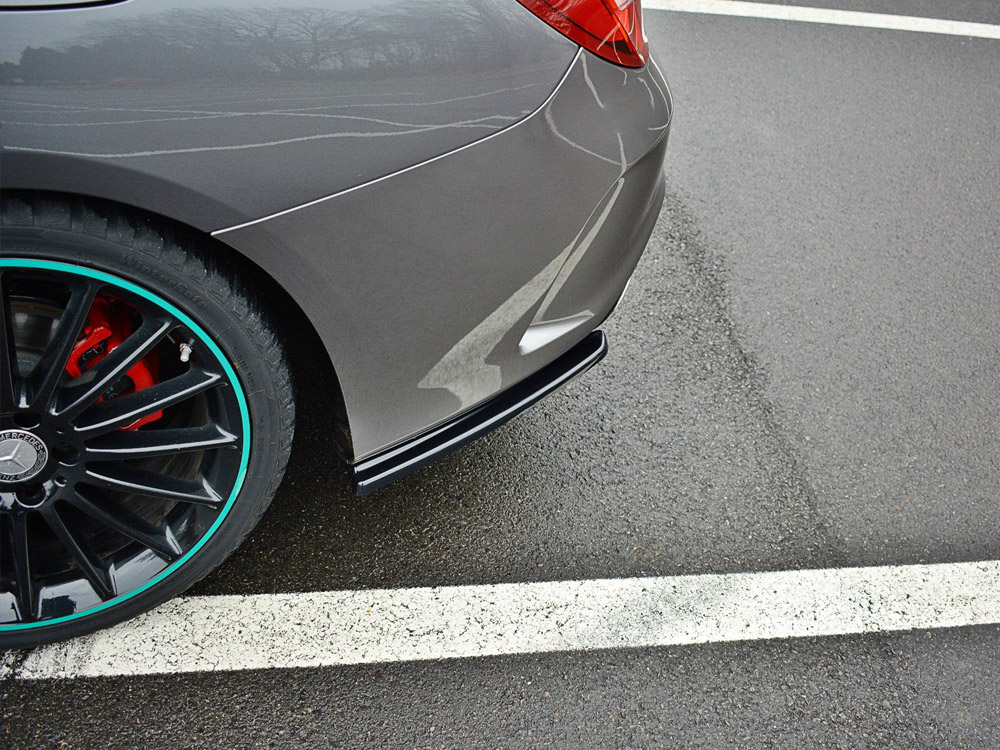 Rear Side Splitters Mercedes-Benz CLA C117 AMG-Line Facelift - 3 