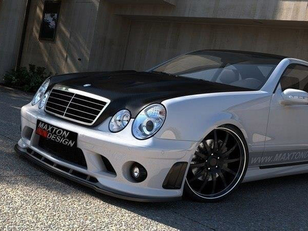 Front Splitter Mercedes CLK W208 (For ME-CLK-208-AMG204-F1 Bumper) - 1 