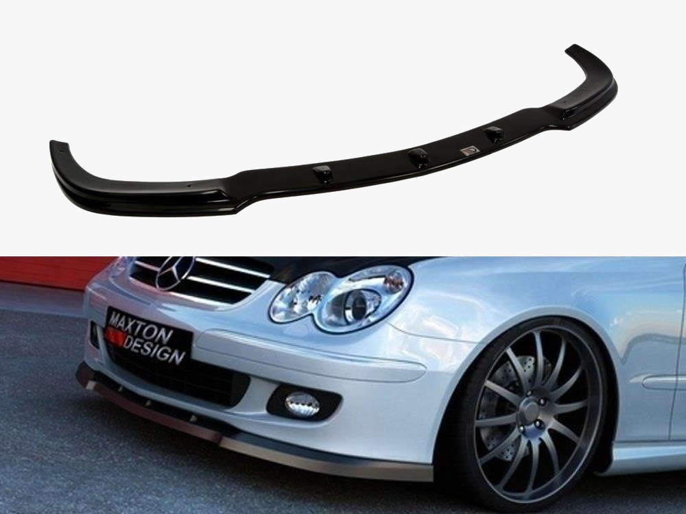 Front Splitter Mercedes CLK W209 Facelift Model For Standard Version - 1 