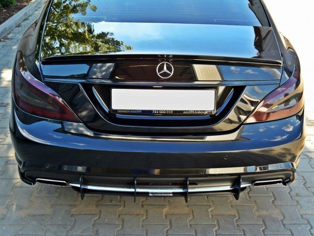 Rear Diffuser Mercedes CLS C218 Amg-line (2011-2014) - 3 