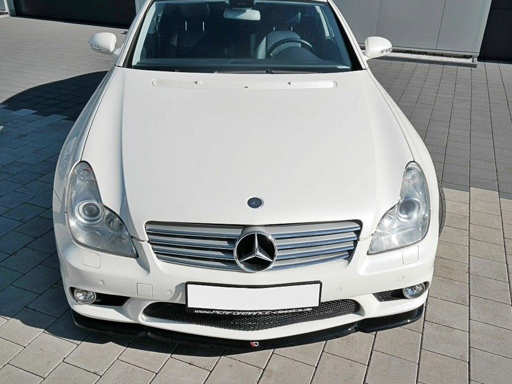 Front Splitter V.1 Mercedes CLS C219 55AMG Sedan (2004-2006) - 3 