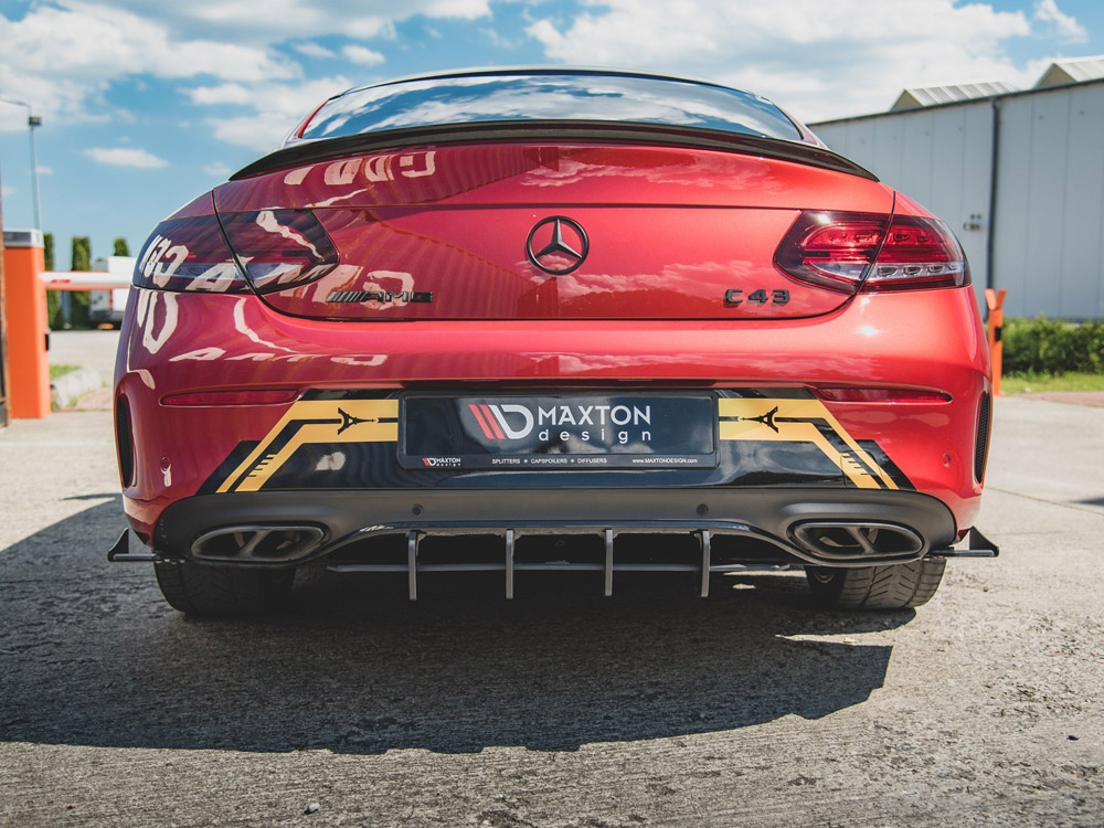 Street PRO Rear Diffuser Mercedes-AMG C43 Coupe C205 - 3 