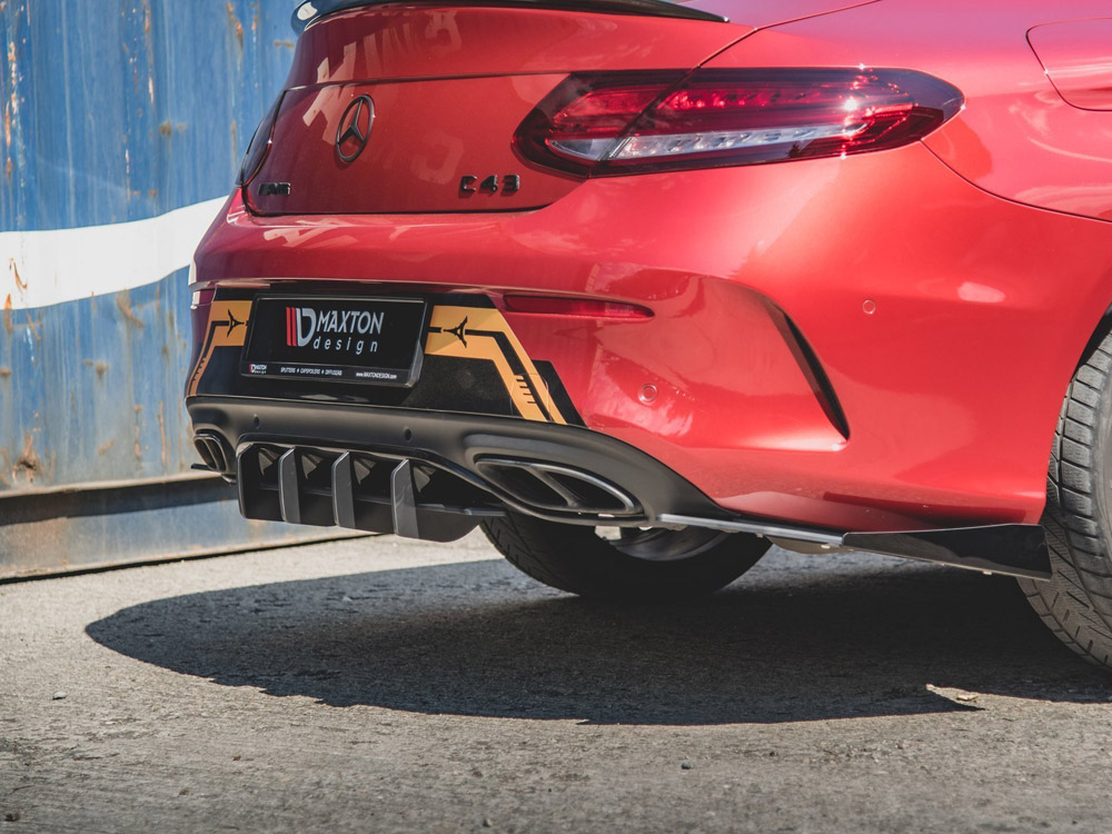 Street PRO Rear Diffuser Mercedes-AMG C43 Coupe C205 - 4 