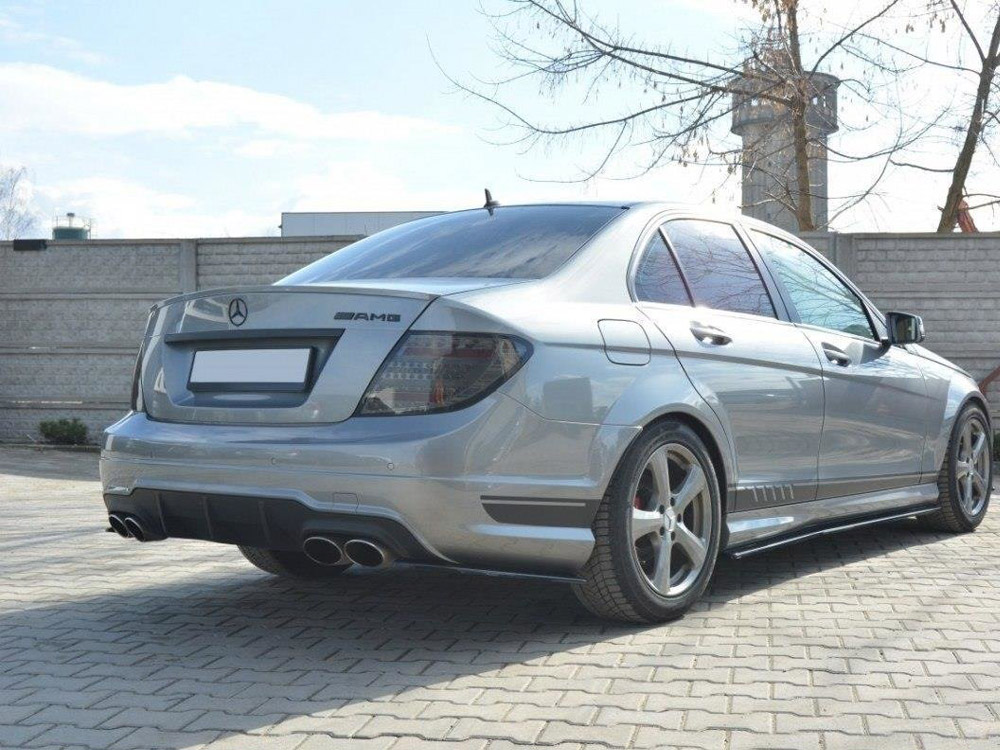 Rear Side Splitters Mercedes-Benz C Sedan / Estate AMG-Line W204 / S204 - 2 