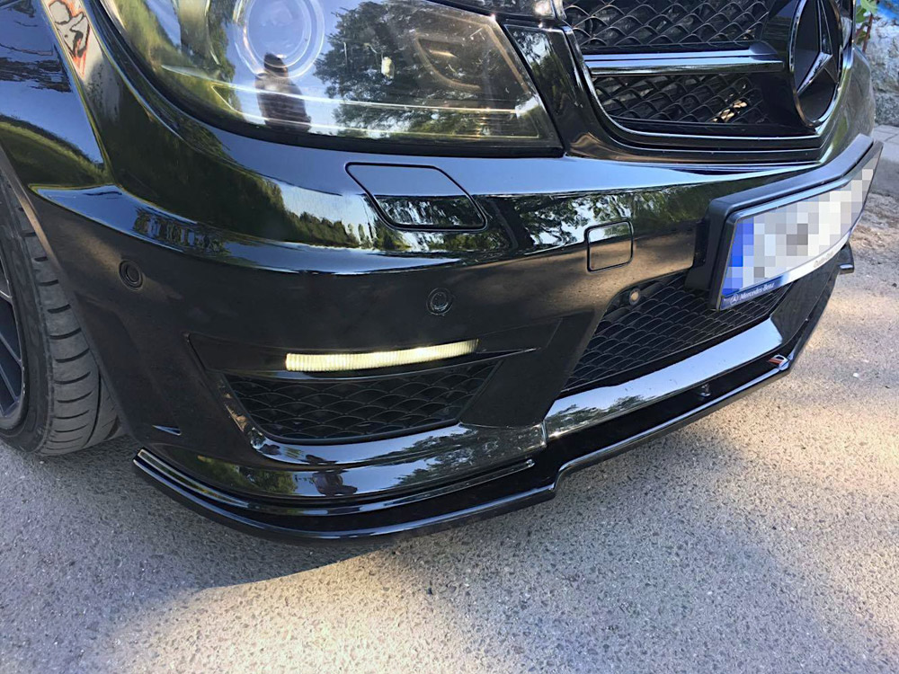 Front Splitter Mercedes-Benz C63 AMG Sedan / Estate W204 / S204 Facelift - 4 
