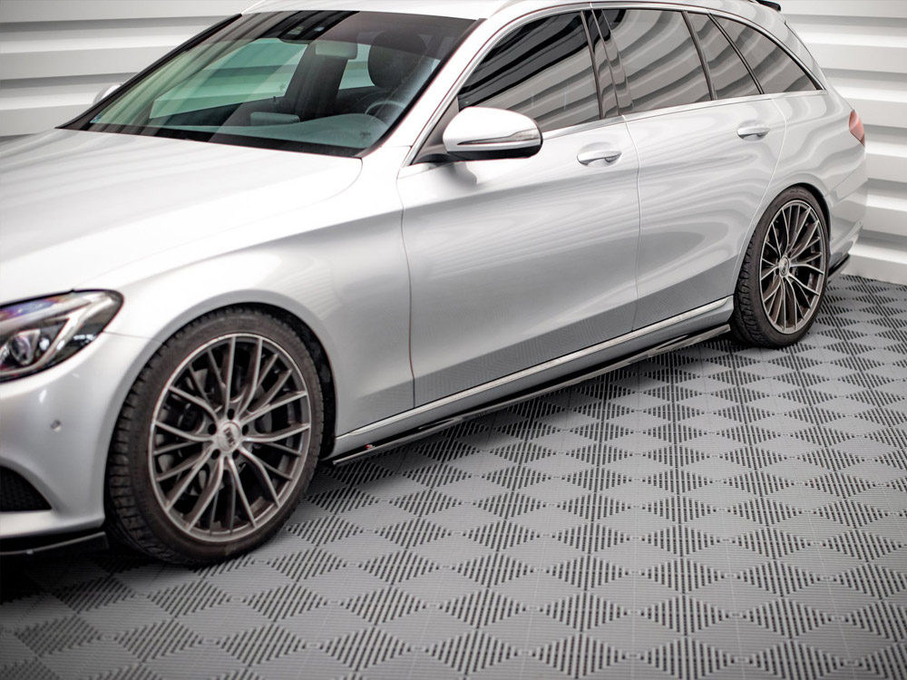 Side Skirts Diffusers Mercedes C W205 (2014-2018) - 3 