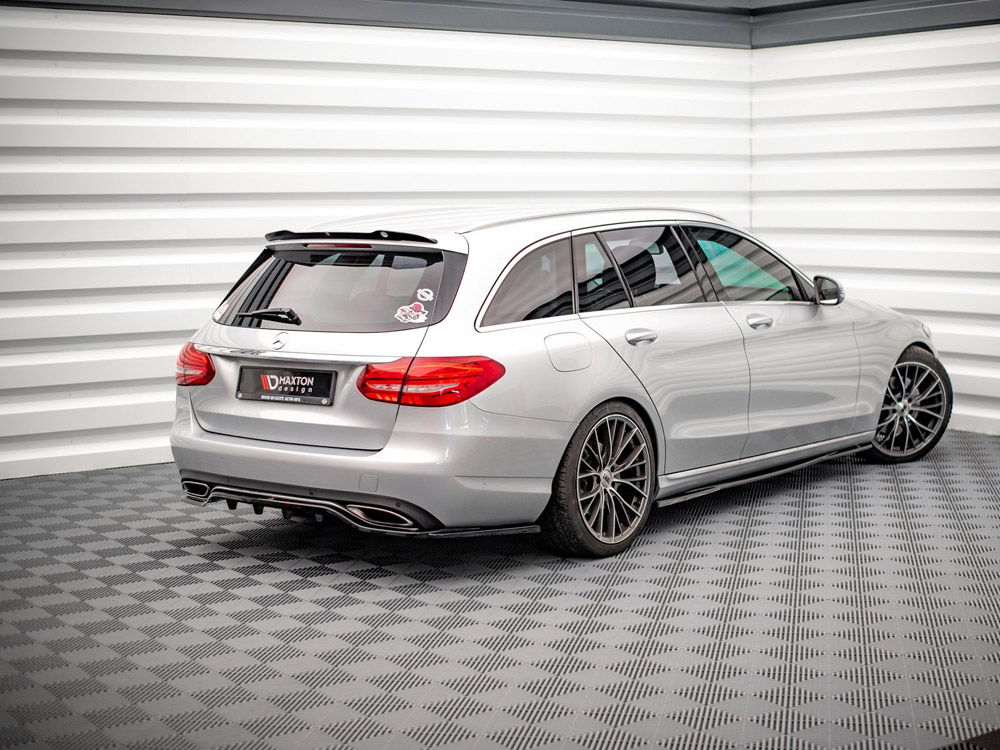 Side Skirts Diffusers Mercedes C W205 (2014-2018) - 2 