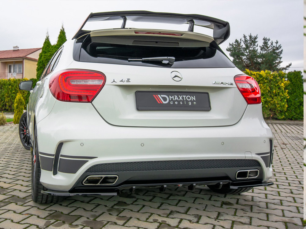 Rear Valance Mercedes A45 AMG W176 - Textured - 2 
