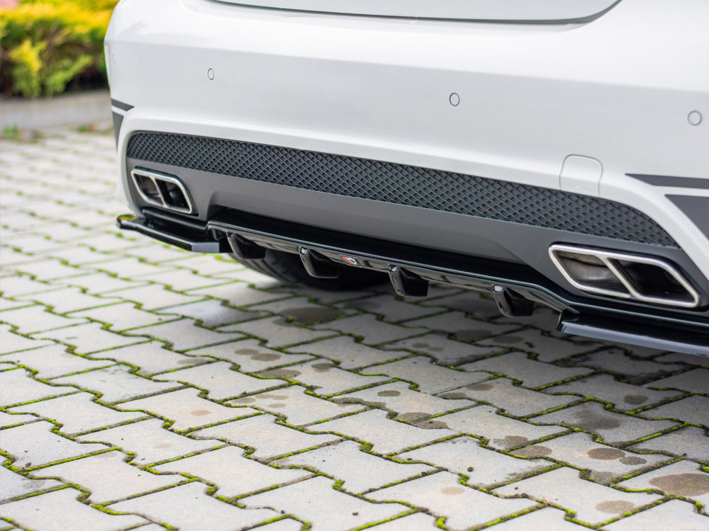 Rear Valance Mercedes A45 AMG W176 - Textured - 4 
