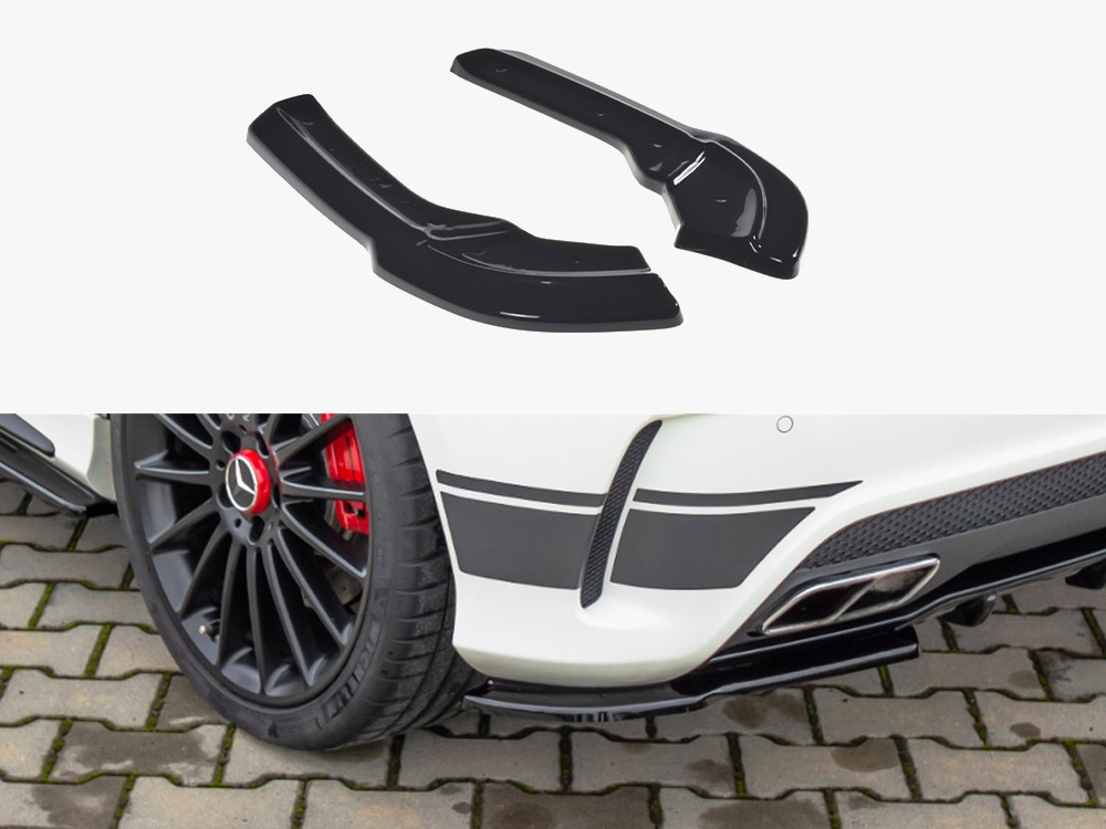 Rear Side Splitters Mercedes A45 AMG W176 (2013-2015) - 1 