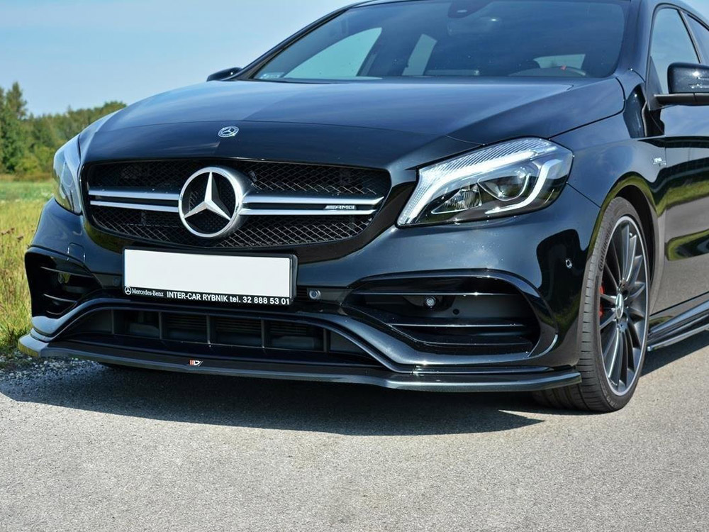 Front Splitter V.1 Mercedes A W176 AMG Facelift - 2 