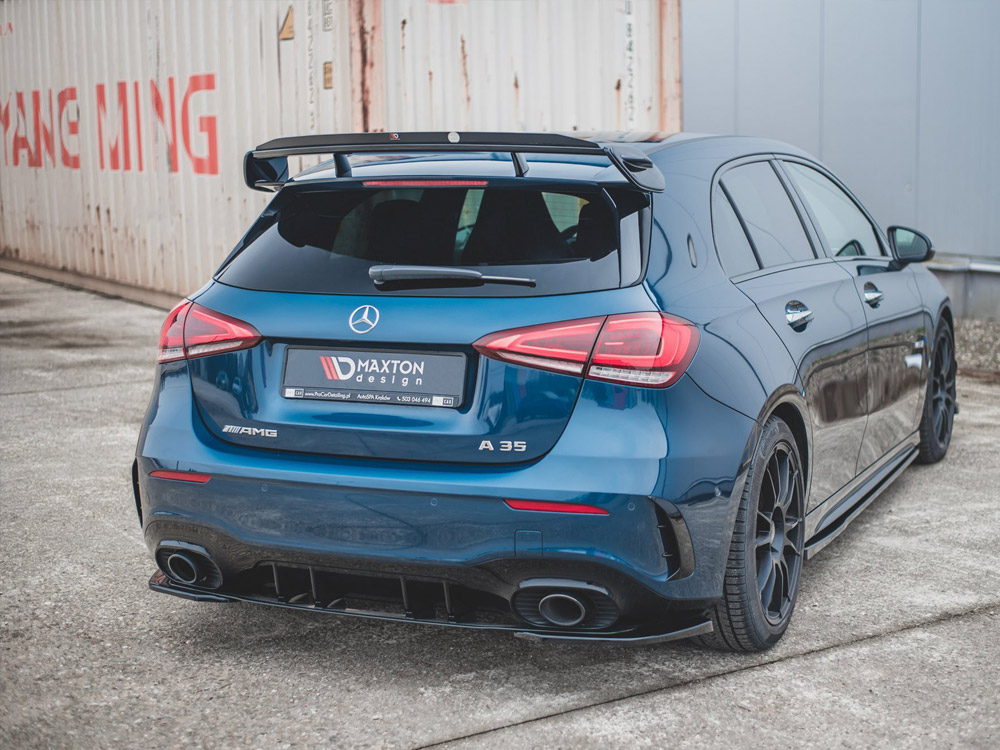 Spoiler Side Extensions Mercedes A35 / A45 AMG Hatchback W177 - 2 