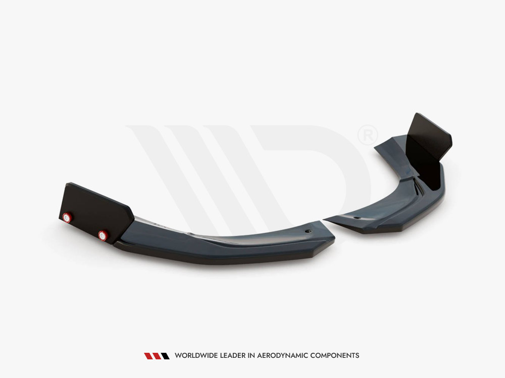Rear Side Splitters V.2 + Flaps Mercedes AMG A 45 S Aero Pack W177 - 4 