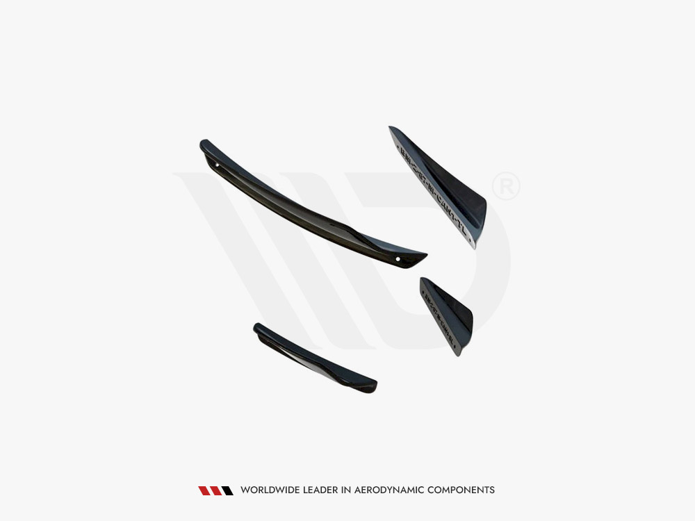 Front Bumper Wings (Canards) BMW M2 F87 - 4 