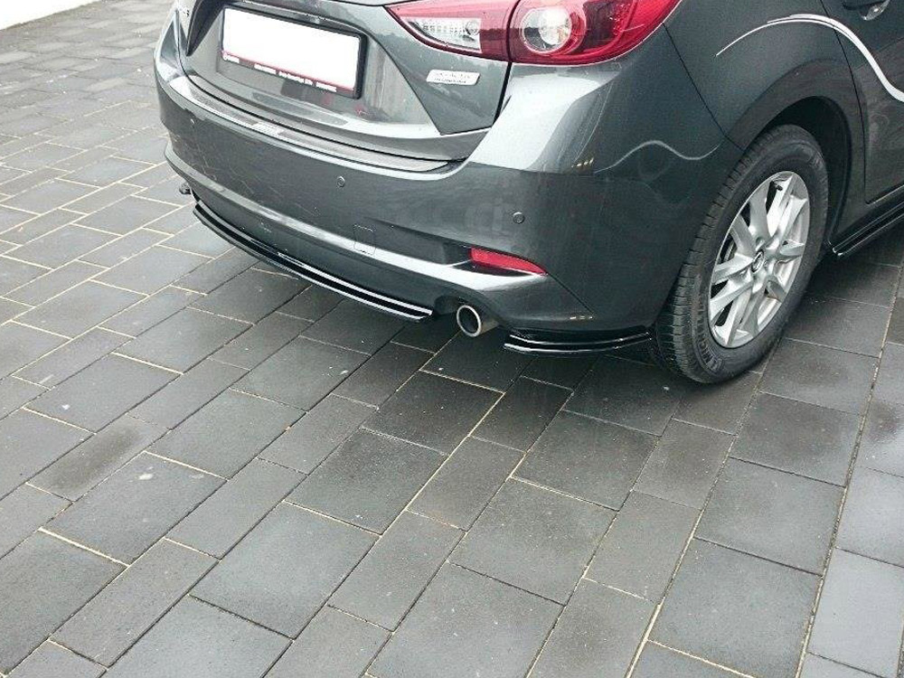 Central Rear Splitter Mazda 3 Mk3 Facelift - 2 