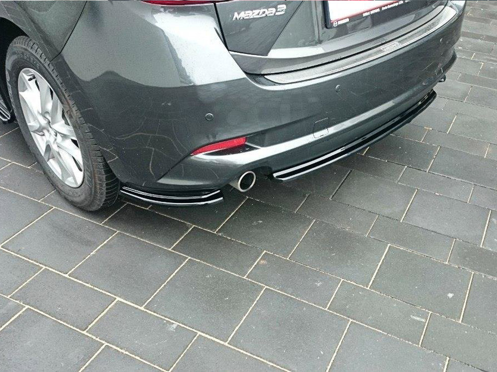 Central Rear Splitter Mazda 3 Mk3 Facelift - 3 