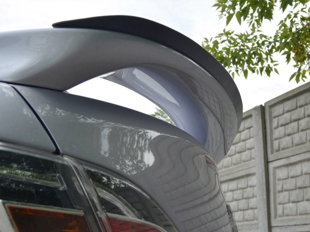 Spoiler Extension CAP  Mazda 6 MK2 Sport Hatch (Gh-series) Pre-facelift (2008-2010) - Textured - 5 